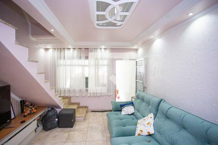 Sala de casa para alugar com 3 quartos, 72m² em Conceição, Diadema