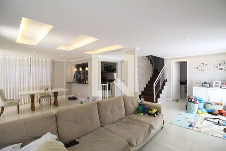 Sala de casa de condomínio à venda com 4 quartos, 260m² em Anil, Rio de Janeiro