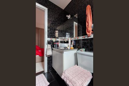 Banheiro da Suíte de casa à venda com 3 quartos, 198m² em Vila Copacabana, Belo Horizonte