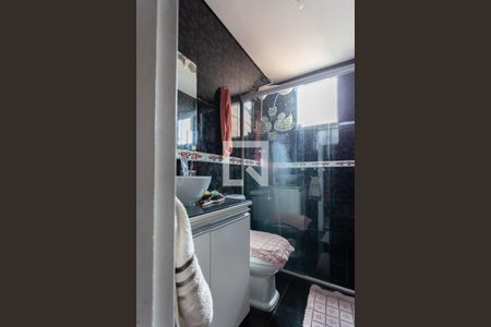 Banheiro da Suíte de casa à venda com 3 quartos, 198m² em Vila Copacabana, Belo Horizonte