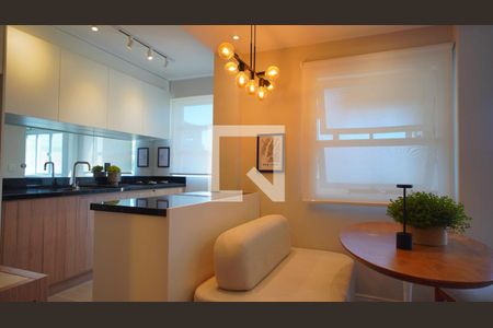 Sala - Cozinha de apartamento para alugar com 2 quartos, 76m² em Auxiliadora, Porto Alegre