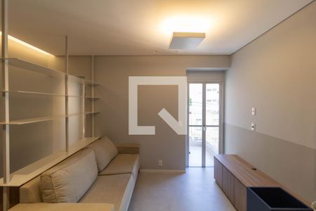 Salas de apartamento à venda com 1 quarto, 50m² em Cambuí, Campinas