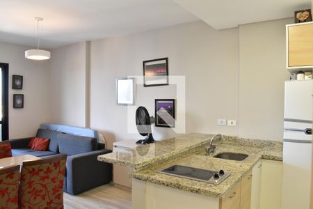 Sala de apartamento para alugar com 1 quarto, 46m² em Bigorrilho, Curitiba