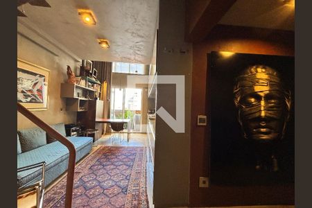 Sala/Cozinha de apartamento à venda com 1 quarto, 45m² em Vila Olímpia, São Paulo