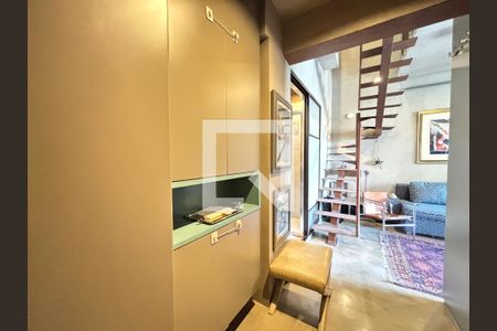 Sala/Cozinha de apartamento à venda com 1 quarto, 45m² em Vila Olímpia, São Paulo