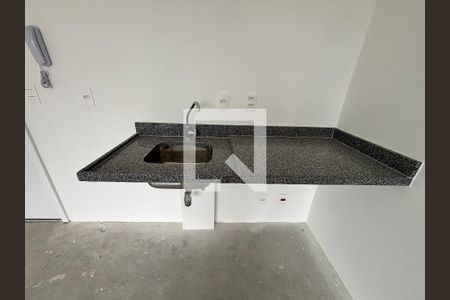 Sala/Cozinha de apartamento à venda com 1 quarto, 34m² em Indianópolis, São Paulo
