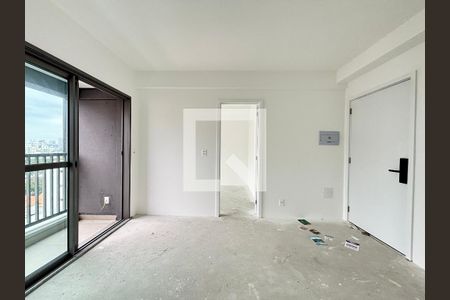 Sala/Cozinha de apartamento à venda com 1 quarto, 34m² em Indianópolis, São Paulo
