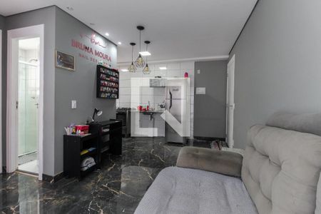 Sala de apartamento para alugar com 2 quartos, 45m² em Jardim Brasilia, São Paulo