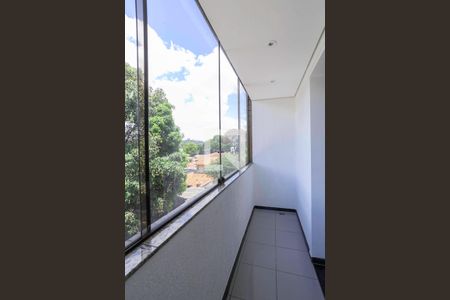 Varanda da sala 1 de apartamento à venda com 4 quartos, 240m² em Liberdade, Belo Horizonte