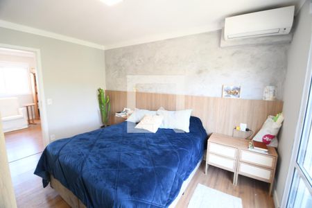 Quarto 1 - Suíte de casa de condomínio à venda com 3 quartos, 167m² em Parque Xangrilá, Campinas