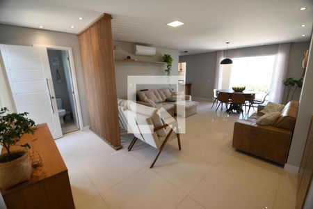 Sala de casa de condomínio à venda com 3 quartos, 167m² em Parque Xangrilá, Campinas