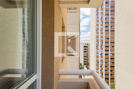 Varanda da Sala de apartamento à venda com 1 quarto, 59m² em Perdizes, São Paulo