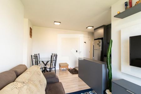 Sala de apartamento para alugar com 3 quartos, 52m² em Ouro Fino, São José dos Pinhais