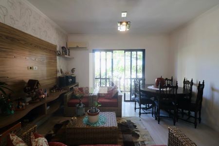 Sala de apartamento para alugar com 4 quartos, 110m² em Balneario Cidade Atlantica, Guarujá