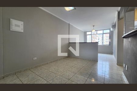 Sala de apartamento para alugar com 1 quarto, 72m² em Boqueirão, Santos