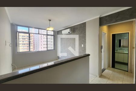Sala de apartamento para alugar com 1 quarto, 72m² em Boqueirão, Santos