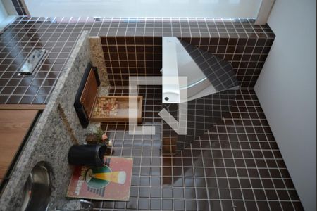 Varanda Goumert de apartamento à venda com 3 quartos, 100m² em Vila Assunção, Santo André