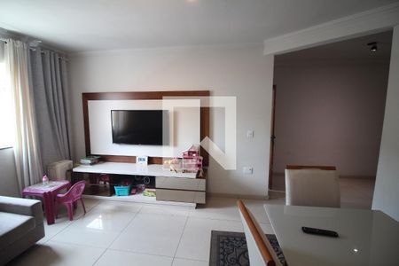Sala de apartamento à venda com 3 quartos, 116m² em Diamante, Belo Horizonte