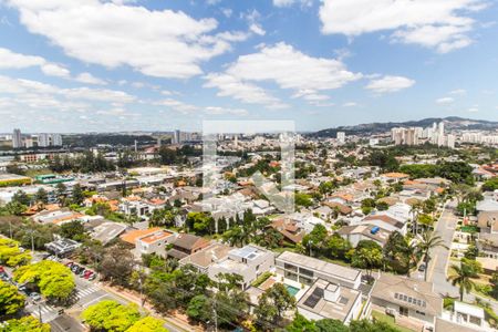 Vista da Varanda de apartamento à venda com 1 quarto, 69m² em Alphaville Industrial, Barueri