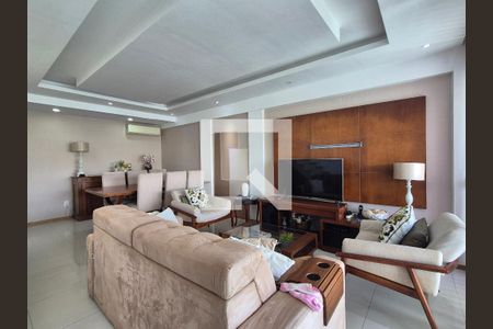 Sala de apartamento à venda com 4 quartos, 213m² em Recreio dos Bandeirantes, Rio de Janeiro