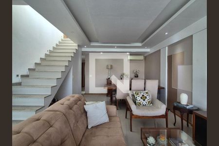 Sala de apartamento à venda com 4 quartos, 213m² em Recreio dos Bandeirantes, Rio de Janeiro