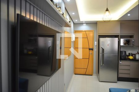 Sala de apartamento à venda com 2 quartos, 90m² em Parque Oratório, Santo André