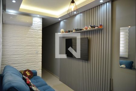 Sala de apartamento à venda com 2 quartos, 90m² em Parque Oratório, Santo André
