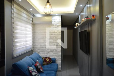 Sala de apartamento à venda com 2 quartos, 90m² em Parque Oratório, Santo André