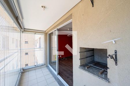 Varanda Gourmet de apartamento à venda com 3 quartos, 84m² em Vila Monte Alegre, São Paulo