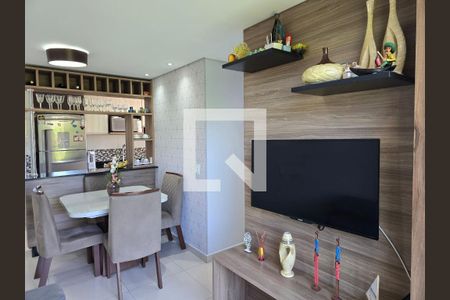 Sala  de apartamento à venda com 2 quartos, 47m² em Jardim Bela Vista, Guarulhos