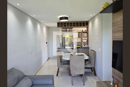 Sala  de apartamento à venda com 2 quartos, 47m² em Jardim Bela Vista, Guarulhos