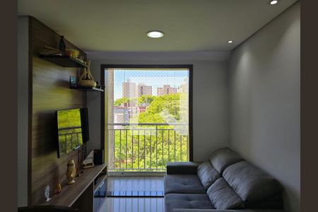 Sala  de apartamento à venda com 2 quartos, 47m² em Jardim Bela Vista, Guarulhos