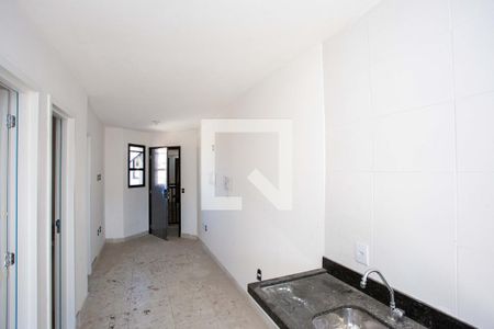 Sala/Cozinha de apartamento à venda com 2 quartos, 38m² em Centro, Diadema