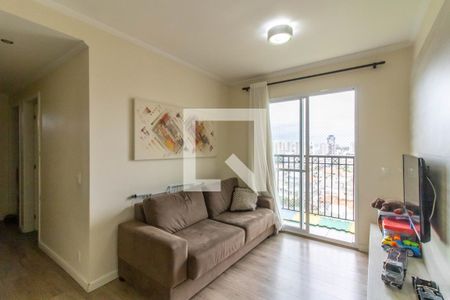 Sala de apartamento à venda com 2 quartos, 50m² em Vila Augusta, Guarulhos