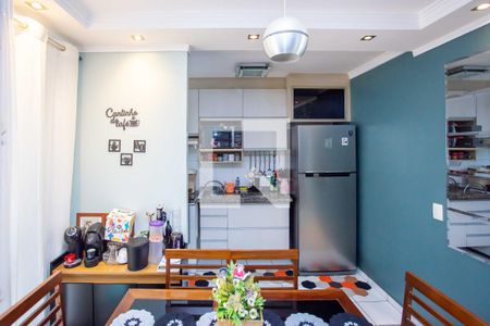 Sala de Jantar de apartamento à venda com 2 quartos, 56m² em Piraporinha, Diadema