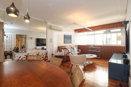 Sala de apartamento à venda com 3 quartos, 138m² em Jardim Paulista, São Paulo