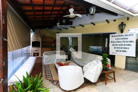 Área comum - Churrasqueira de casa para alugar com 5 quartos, 450m² em Jardim Guedala, São Paulo