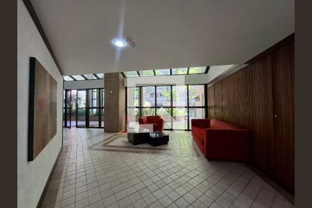 Hall de entrada  de apartamento à venda com 3 quartos, 112m² em Botafogo, Rio de Janeiro
