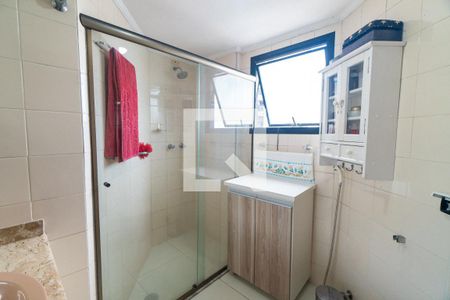 Banheiro da Suíte de apartamento à venda com 2 quartos, 85m² em Vila Mascote, São Paulo