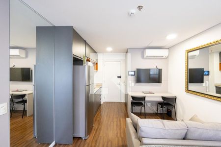 Sala/Quarto de kitnet/studio à venda com 1 quarto, 28m² em Vila Clementino, São Paulo