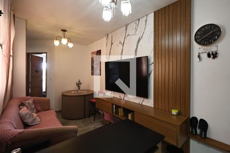 Sala de apartamento à venda com 2 quartos, 100m² em Jardim Ana Maria, Santo André
