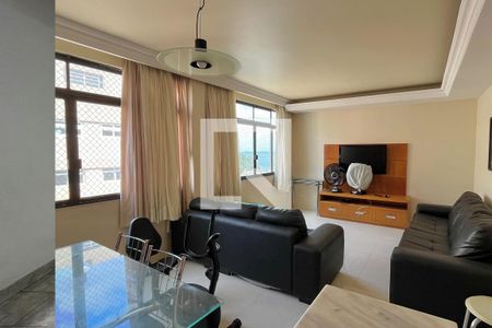 Sala de apartamento para alugar com 3 quartos, 160m² em José Menino, Santos