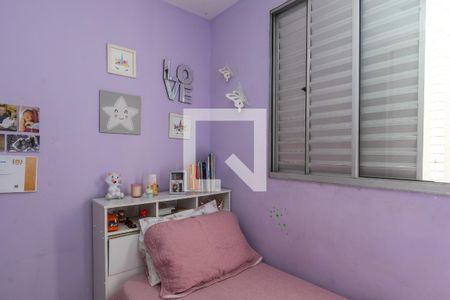 Quarto 3 de apartamento à venda com 3 quartos, 77m² em Castelo, Belo Horizonte