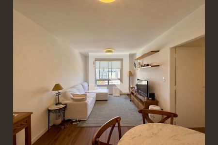 Sala  de apartamento à venda com 2 quartos, 65m² em Santo Amaro, São Paulo