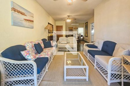 Sala de apartamento para alugar com 4 quartos, 130m² em Jardim Praiano, Guarujá