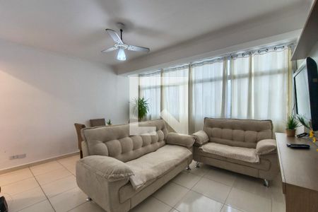 Sala de apartamento para alugar com 1 quarto, 69m² em Guilhermina, Praia Grande