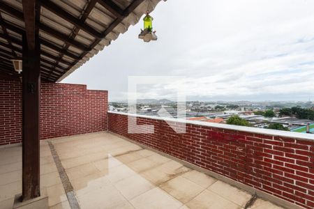 Varanda da Sala de apartamento à venda com 3 quartos, 120m² em Benfica, Rio de Janeiro
