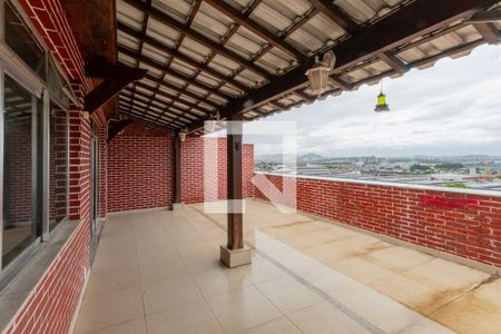 Varanda da Sala de apartamento à venda com 3 quartos, 120m² em Benfica, Rio de Janeiro