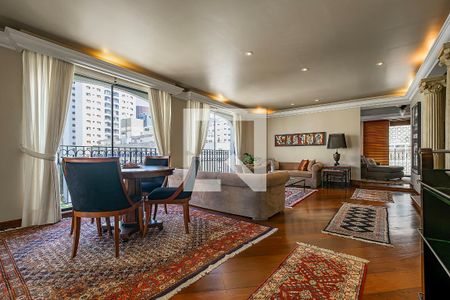 Sala de apartamento à venda com 3 quartos, 361m² em Paraíso, São Paulo