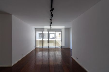 Sala de apartamento para alugar com 3 quartos, 116m² em Indianópolis, São Paulo